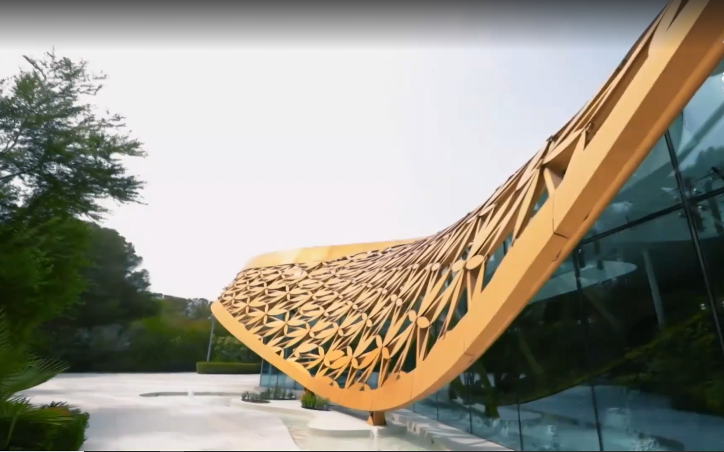 Insights on the Architecture of the Butterfly House
