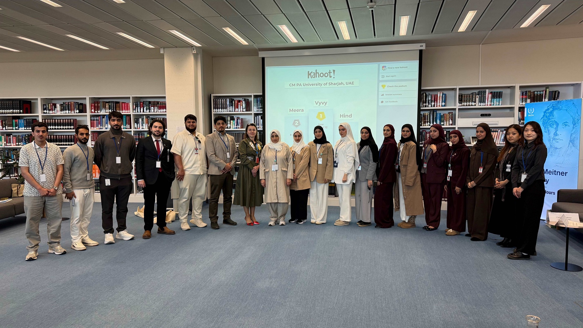 Nuclear Engineering Students from the University of Sharjah Undertake a ...